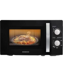 KENWOOD Microwave Oven With 5 Power Levels Defrost Function 35 Minutes Timer 700W 20 L MWM20.000BK Black