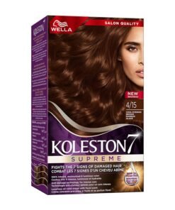 WELLA Koleston Supreme Hair Color 4/15 Cool Evening Brown