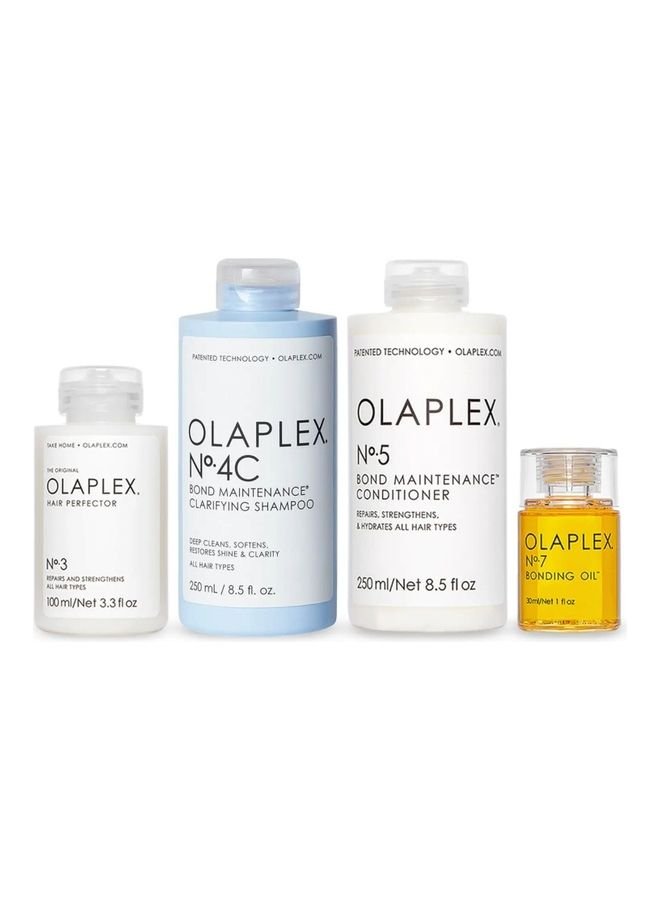 Olaplex No.3 100ml, No.4C 250ml, No.5 250ml and No.7 30ml Bundles 630ml