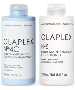 Olaplex No.4C Bond Maintenance Clarifying Shampoo 250ml and No. 5 Bond Maintenance Conditioner 250ml 500ml