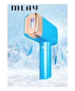 MLAY Newest T14 Laser Painless Fast Hair Removal 3℃ Cold Compress 5 Levels 500000 Pulses Sky Blue