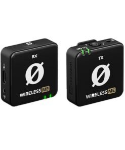 RODE Wireless Me Ultra Compact Wireless Microphone System With Built In Gainassist Technology 200M Range For Filmmaking Interviews And Content Creation R-R-R72-WMERX - R-R-R72-WMETX Black