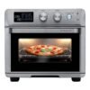 KENWOOD 2 In 1 Oven Plus Air Fryer Toaster Grill With Large Capacity Rotisserie Function For Frying Roasting Grilling Broiling Baking Browning Defrosting Heating 25 L 1700 W MOA26.600SS Silver