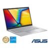 ASUS Vivobook 14 X1404Z (Upgraded Version) Laptop With 14-Inch HD Display, Core i3-1215U Processor/4GB DDR4 RAM/512GB SSD/Intel UHD Graphics/Windows-11 English Icelight Silver