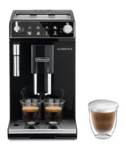 De'Longhi Autentica Fully Automatic Bean to Cup Espresso and Cappuccino Coffee Machine 1.3 L 1450 W ETAM 29.510.SB Black