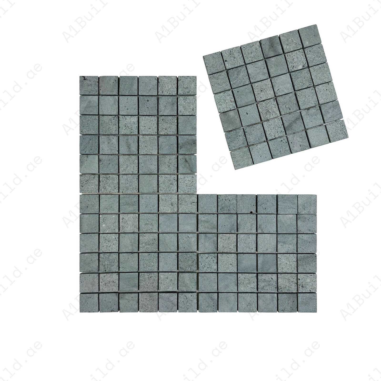 Natural Sukabumi Green Stone Mosaic - Image 2