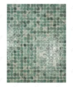 Spanish Mosaic Series Olive Green Recycled Glass Mosaic