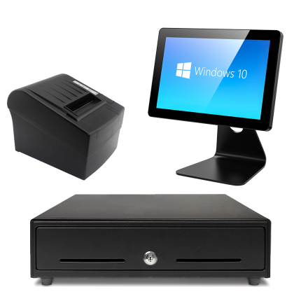 CASHIER POS1518P + CASH DRAWER EK410 + PRINTER TP200
