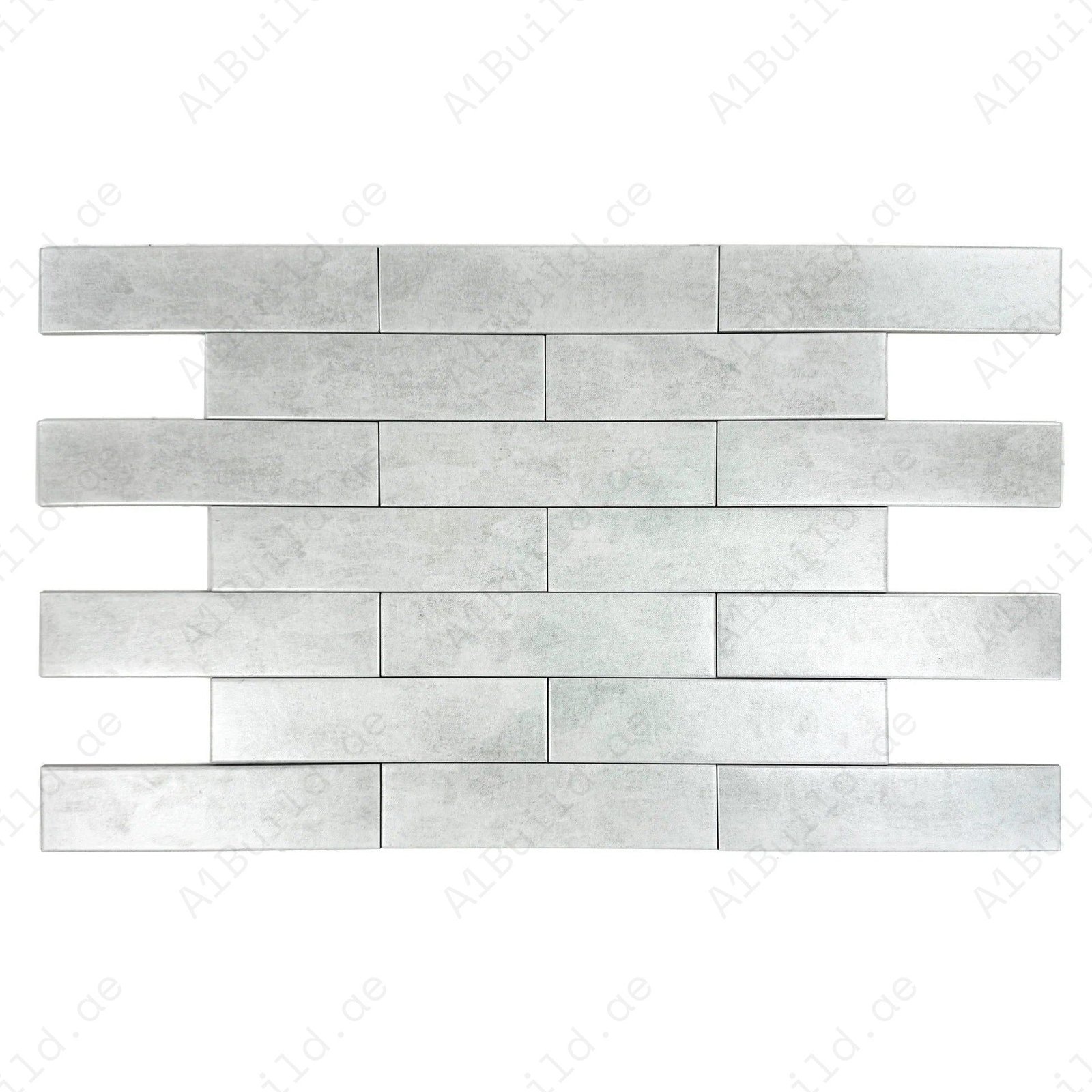 Pearl Rivar Grey Semimatte Porcelain Artisanal Tile - Image 2