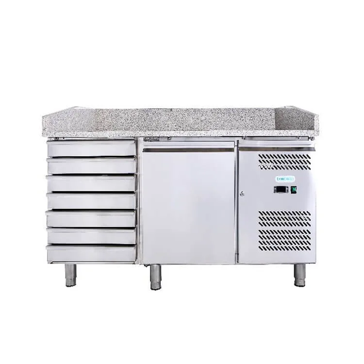 Pizza Preparation Counter – Chiller With Drawers