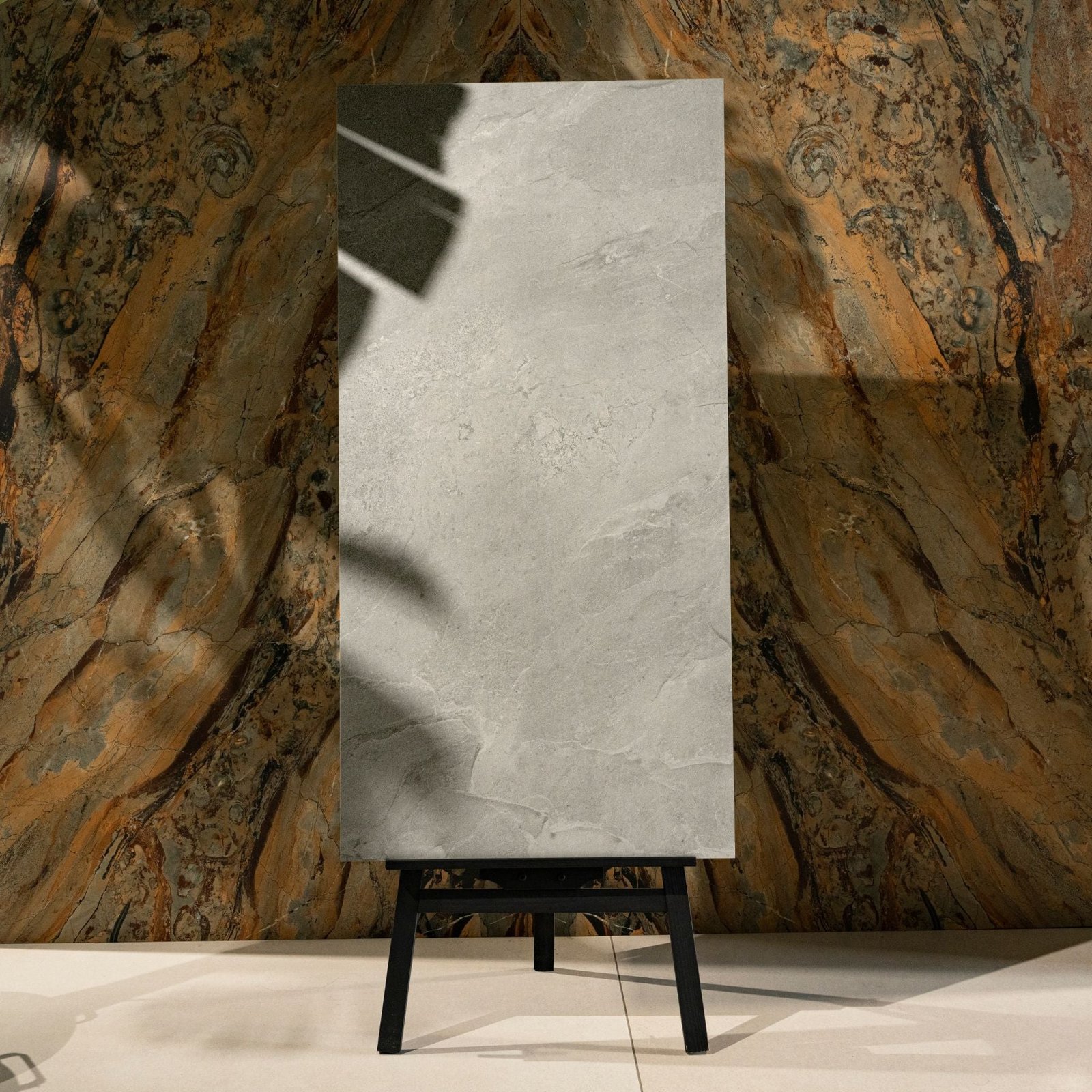 Provenza Graphite Porcelain Tile 60×120cm – Modern Stone Finish - Image 2