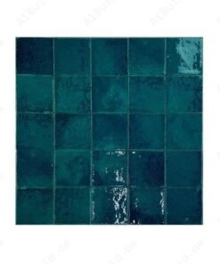 Rich Green Glossy Porcelain Subway Artisanal Tile