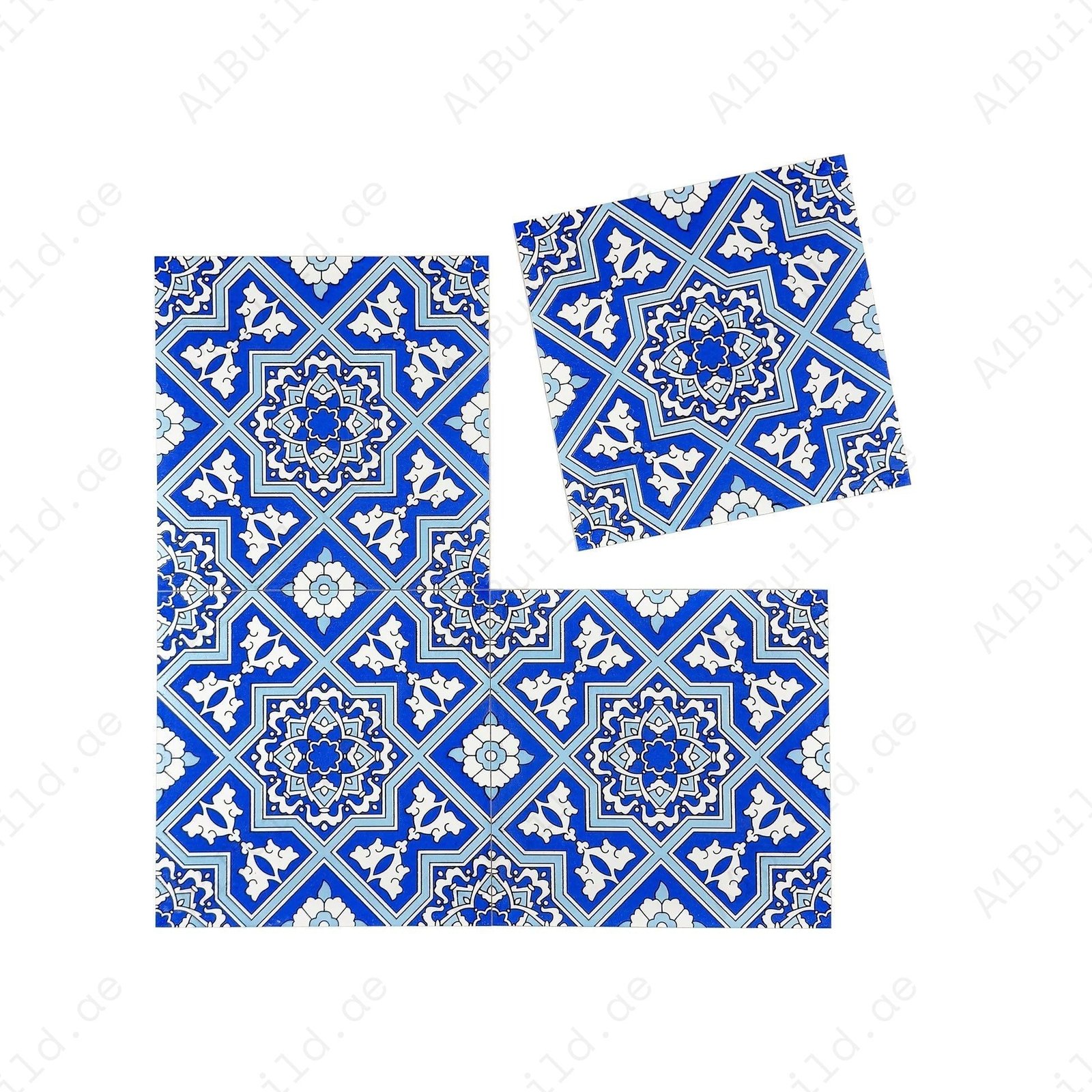 Sahara Splendor Moroccan Style Matte Ceramic Tile Pattern 301 - Image 2