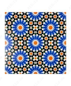 Sahara Splendor Moroccan Style Matte Ceramic Tile Pattern 303
