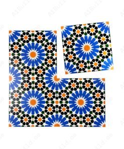 Alternative view of Sahara Splendor Moroccan Style Matte Ceramic Tile Pattern 303