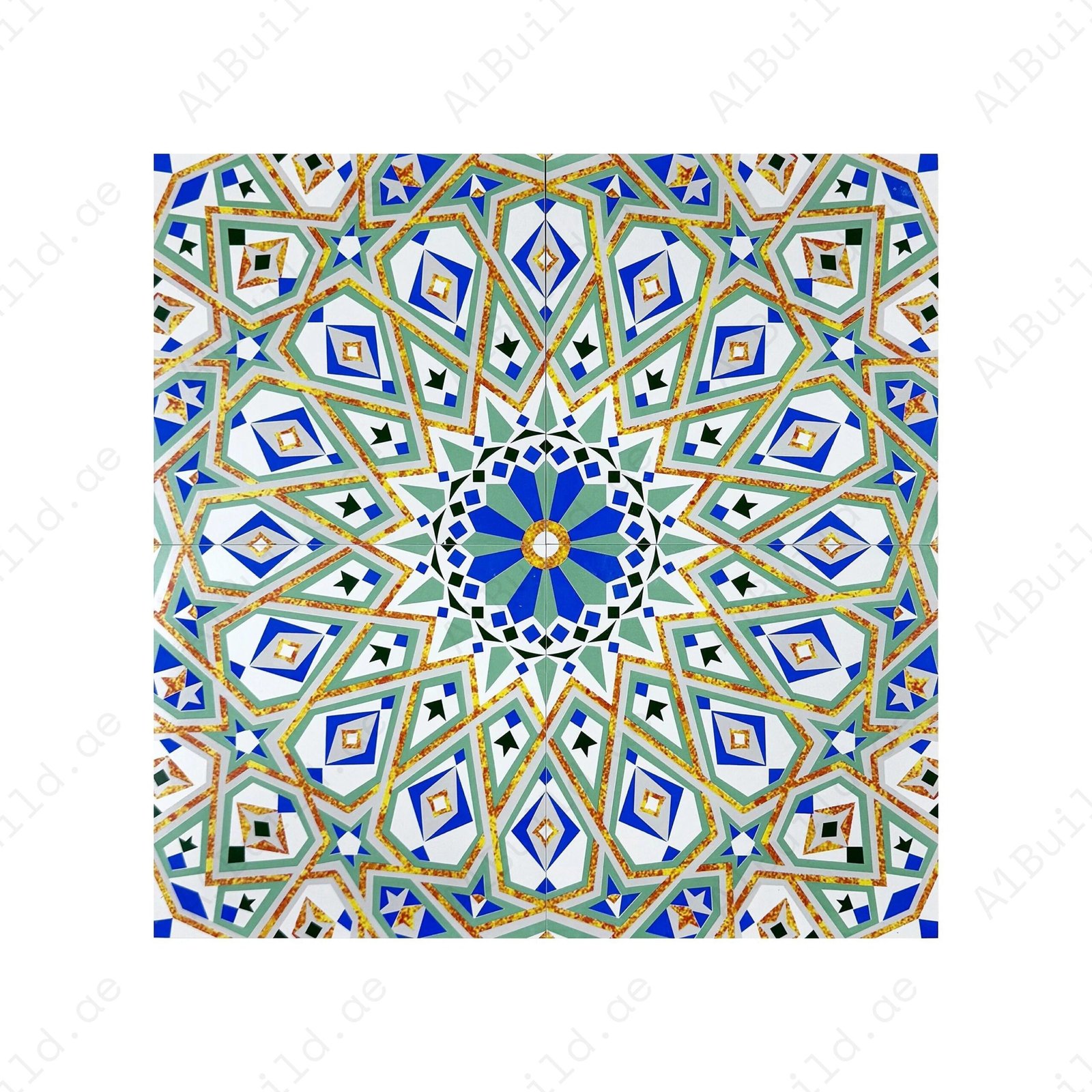 Sahara Splendor Moroccan Style Matte Ceramic Tile Pattern 304