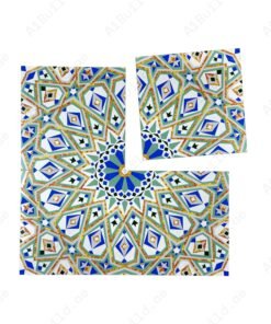 Alternative view of Sahara Splendor Moroccan Style Matte Ceramic Tile Pattern 304