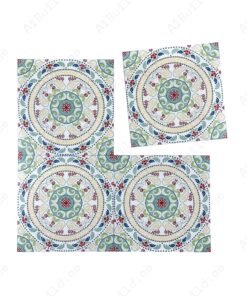 Alternative view of Sahara Splendor Moroccan Style Matte Ceramic Tile Pattern 305