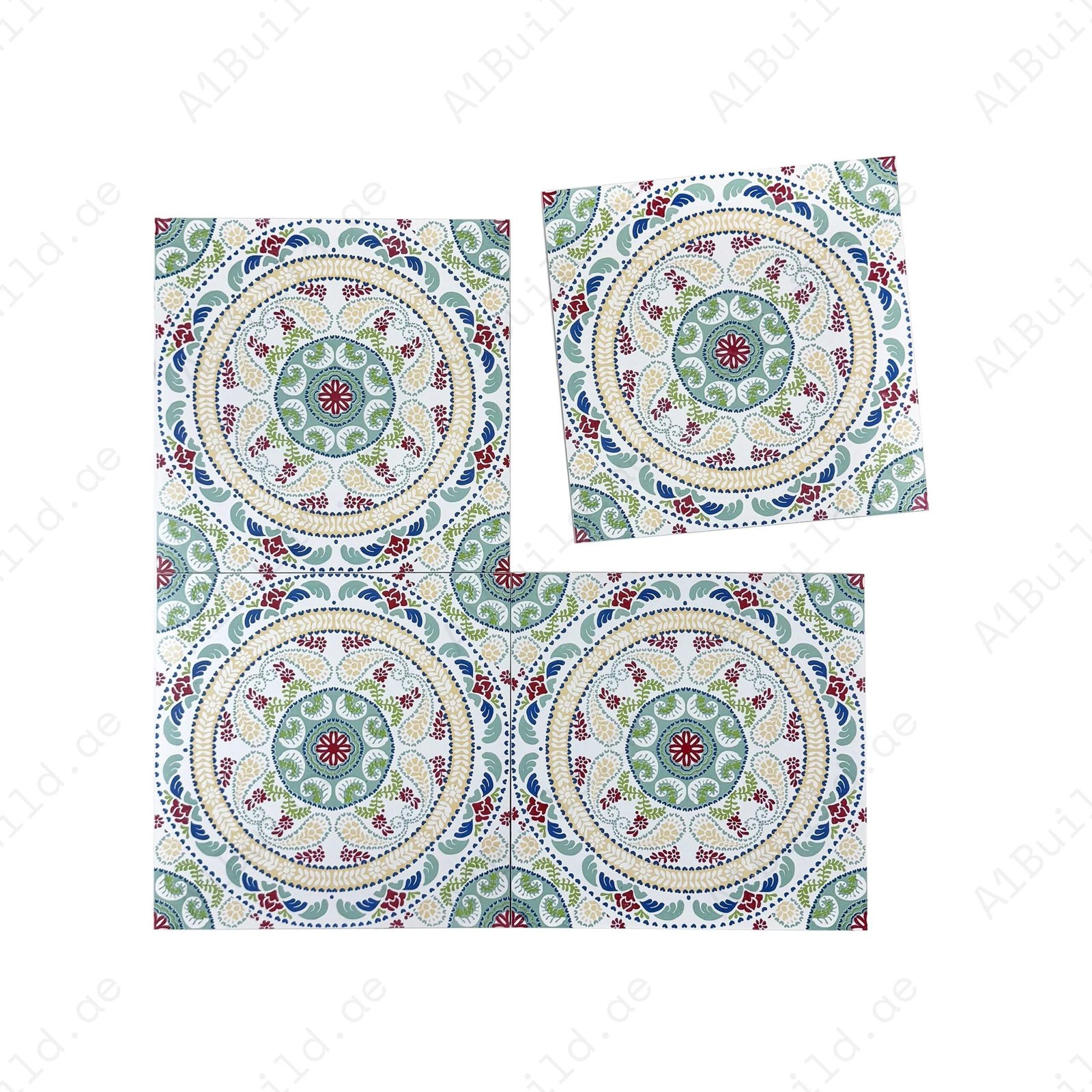 Sahara Splendor Moroccan Style Matte Ceramic Tile Pattern 305 - Image 2