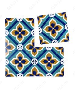 Alternative view of Sahara Splendor Moroccan Style Matte Ceramic Tile Pattern 308