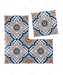 Alternative view of Sahara Splendor Moroccan Style Matte Ceramic Tile Pattern 310