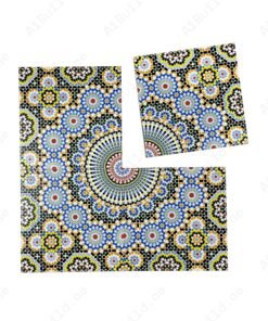 Alternative view of Sahara Splendor Moroccan Style Matte Ceramic Tile Pattern 312