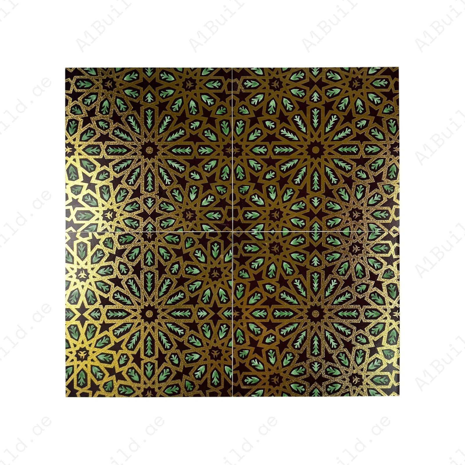 Sahara Splendor Series Moroccan Style Matte Ceramic Tile Pattern 321