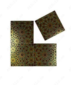 Alternative view of Sahara Splendor Series Moroccan Style Matte Ceramic Tile Pattern 321