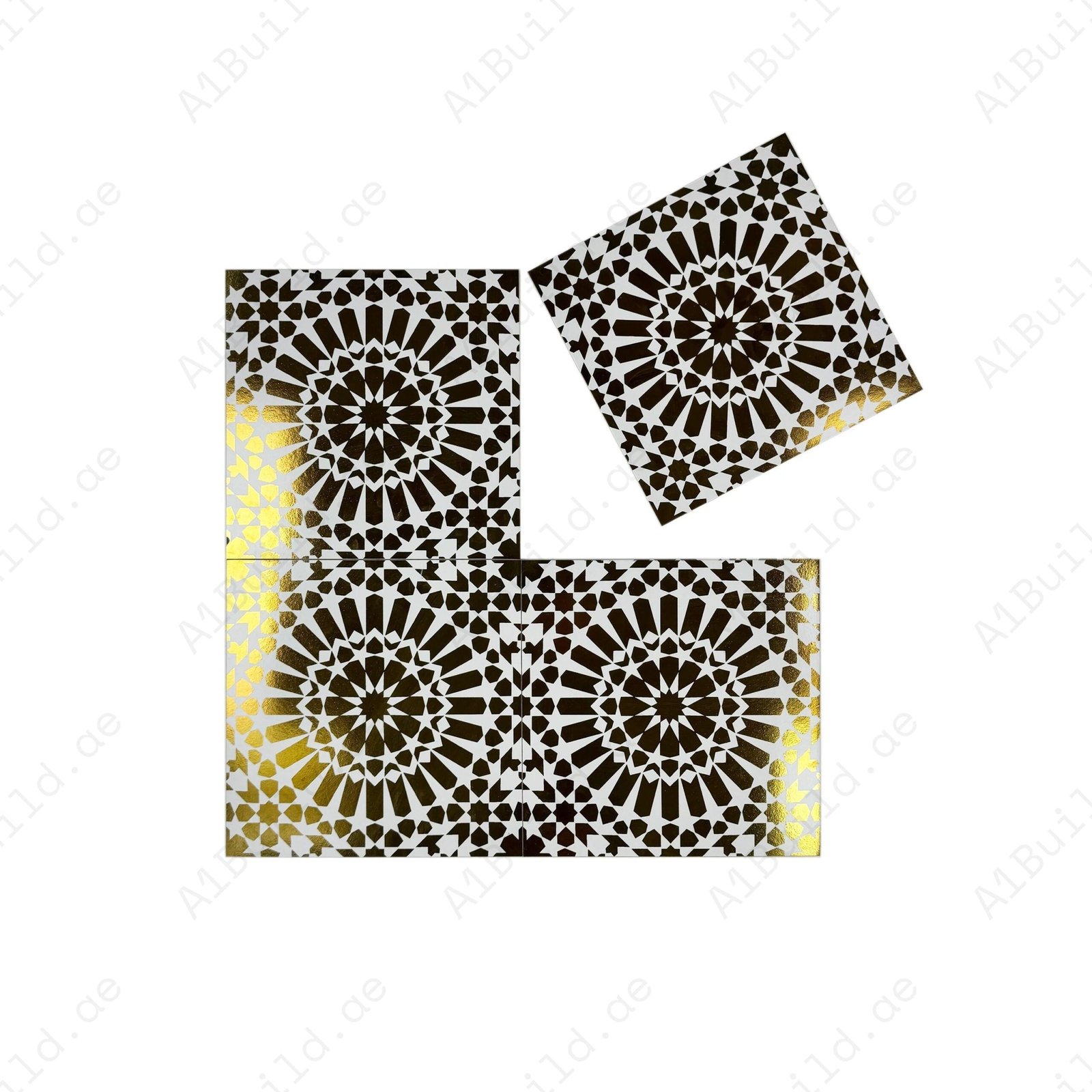 Sahara Splendor Series Moroccan Style Matte Ceramic Tile Pattern 324 - Image 2