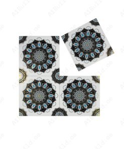 Alternative view of Sahara Splendor Series Moroccan Style Matte Ceramic Tile Pattern 327