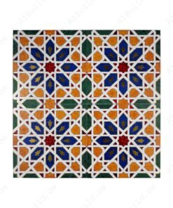 Sahara Splendor Series Moroccan Style Matte Ceramic Tile Pattern 328