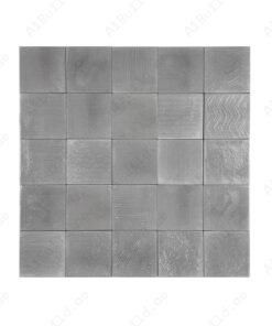 Shinny Silver Glossy Porcelain Subway Artisanal Tile