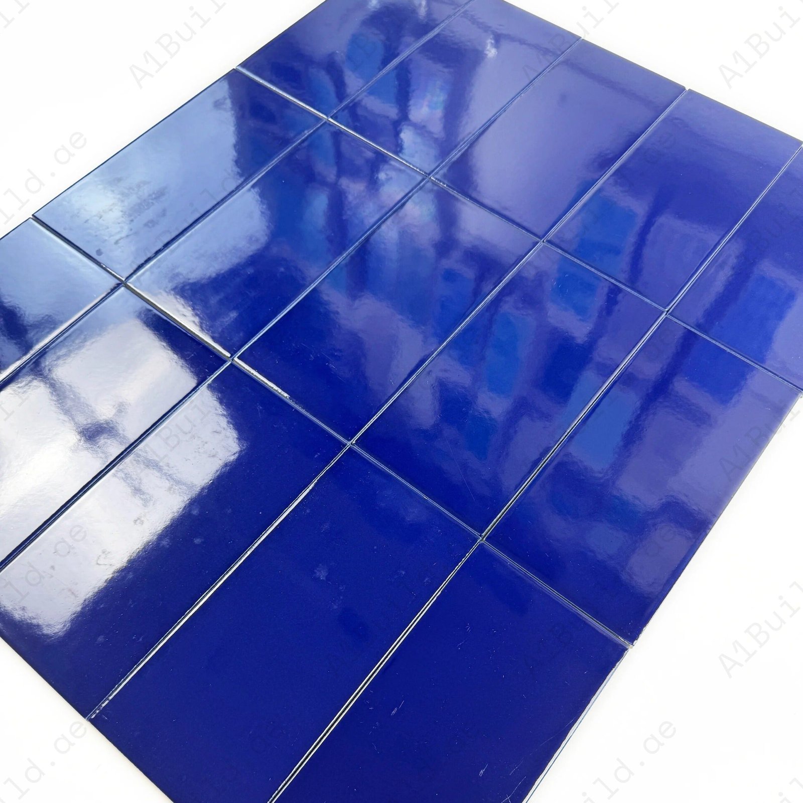 FINA Standard Pool Tile Series Dark Blue Glazed Porcelain Tile - Image 2