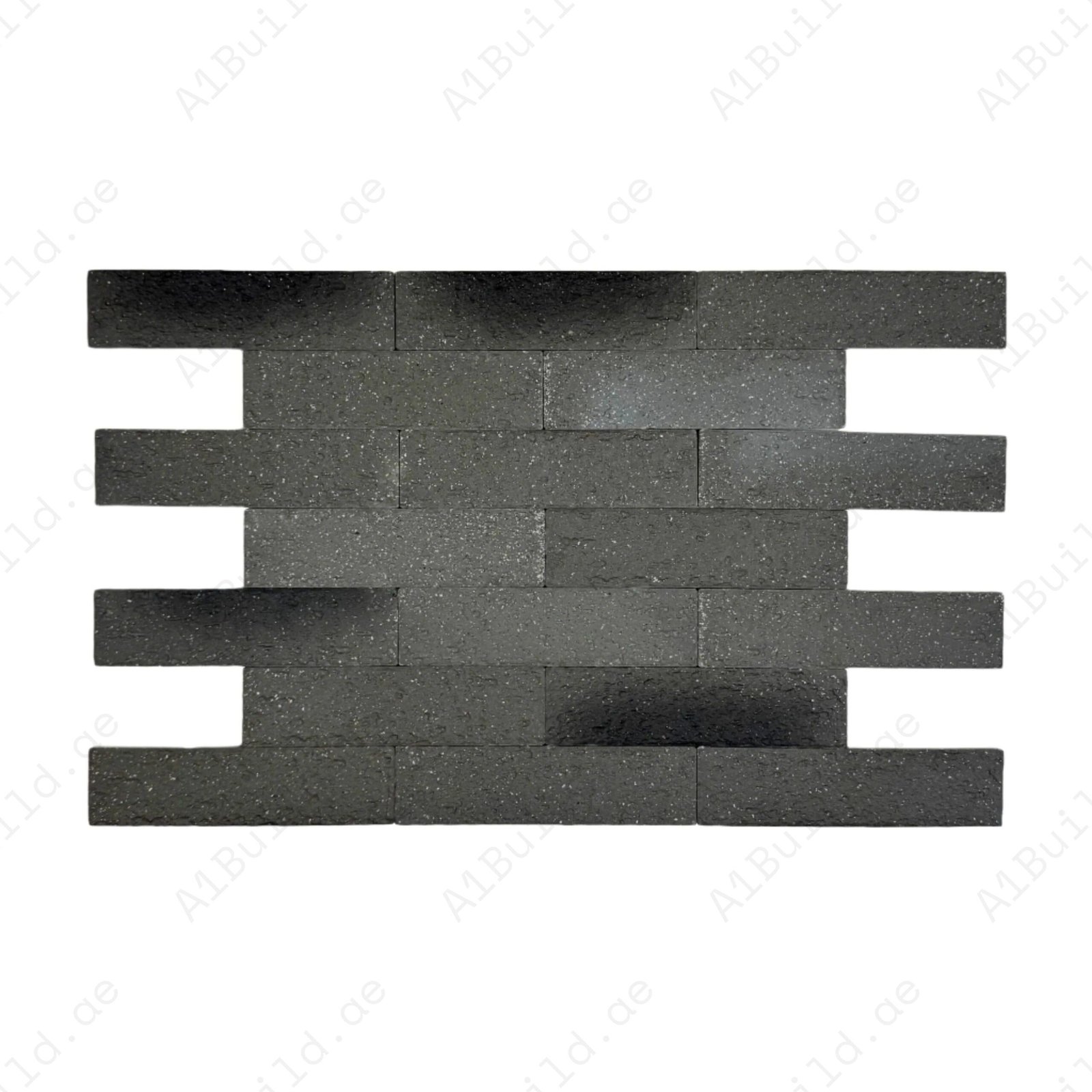 Florence Grace Iron Grey & Shadow Grey & Charcoal Grey Mixed Ceramic Artificial Tile - Image 2
