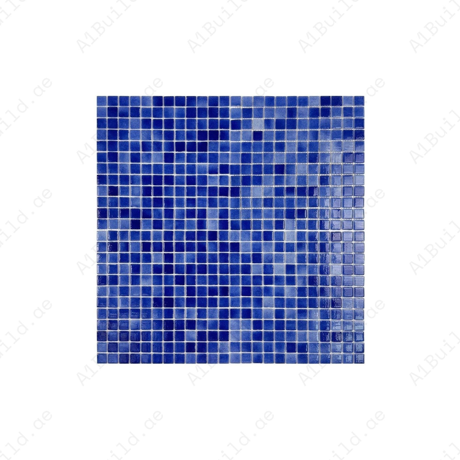 European Mosaic Series Purple Recycled Glass Mosaic