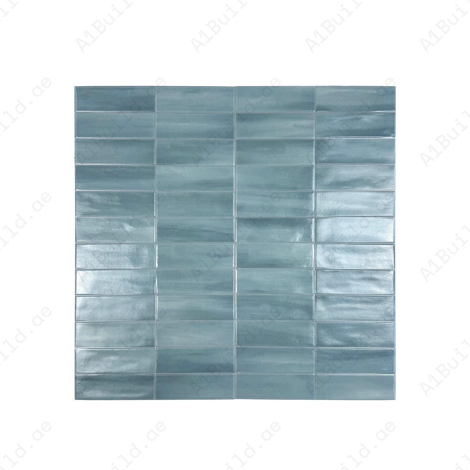 Soft Green Semimatte Porcelain Tile