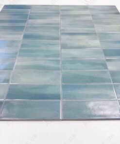 Alternative view of Soft Green Semimatte Porcelain Tile