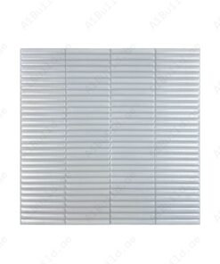 Soft White Semimatte Porcelain Tile