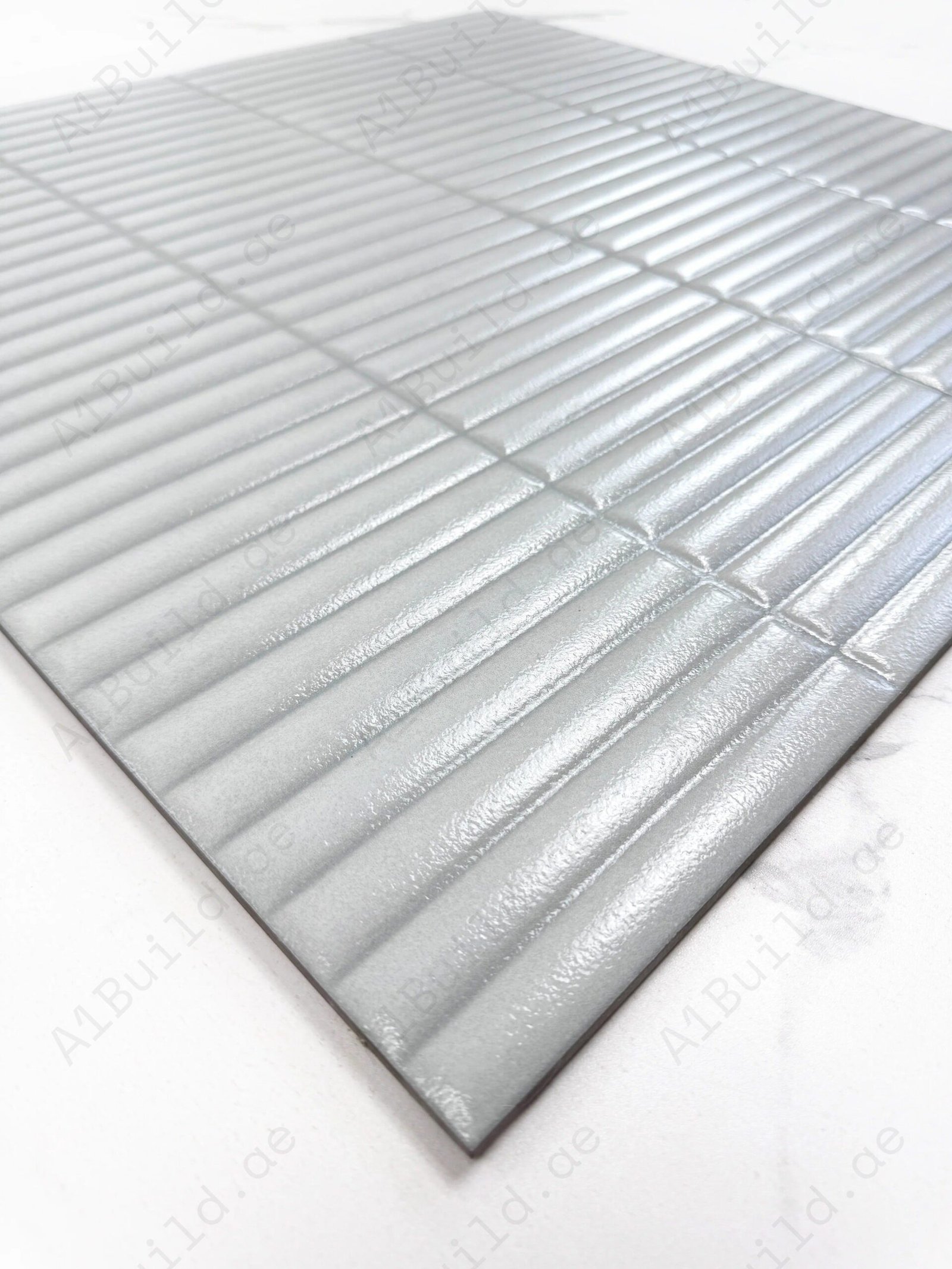 Soft White Semimatte Porcelain Tile - Image 2