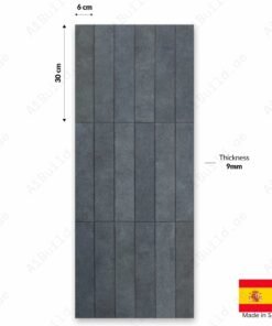Stage Denim Matt 06x30cm Spanish Ceramic Tiles – Indoor & Outdoor Walls