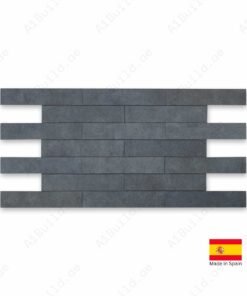 Alternative view of Stage Denim Matt 06x30cm Spanish Ceramic Tiles – Indoor & Outdoor Walls