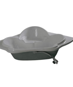 Alternative view of Swasan acrylic corner bathtub size 144x144cm