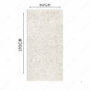 Terrazo Crema Rough Matt (R11) Outdoor Porcelain Tiles | 60x120cm Heavy Duty (R11) Slip-Resistant Flooring