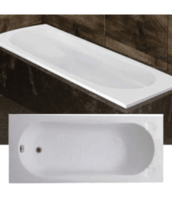 Perfect fit: standard acrylic bathtubs transforming bathrooms – 160cm & 150cm sizes