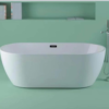 Freestanding albanyw glossy white e6091780 170x80x58cm
