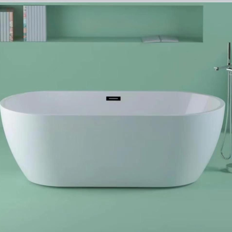 Freestanding albanyw glossy white e6091780 170x80x58cm