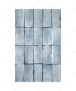 Soft green Glossy Ceramic Artisanal Tile