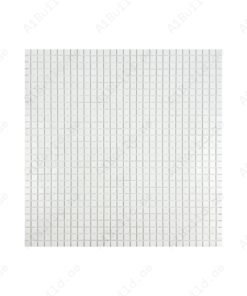Serene Spectrum White Hot Melt Glass Mosaic