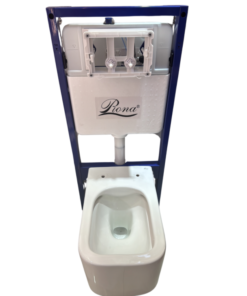 RONA Wall-Hung Toilet with Concealed Tank and Air Flush System