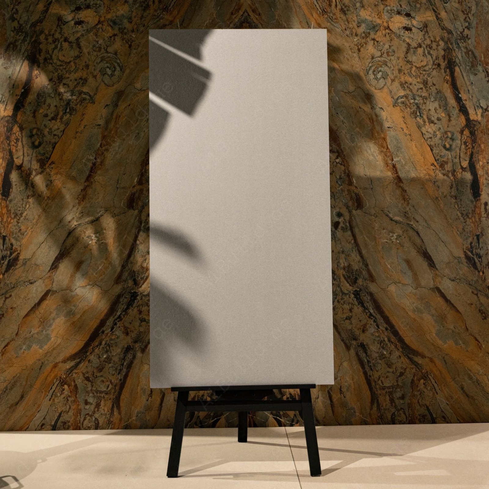 Warm Stone Natural Stone Look Porcelain Tile 60x120cm | 09mm - Image 2